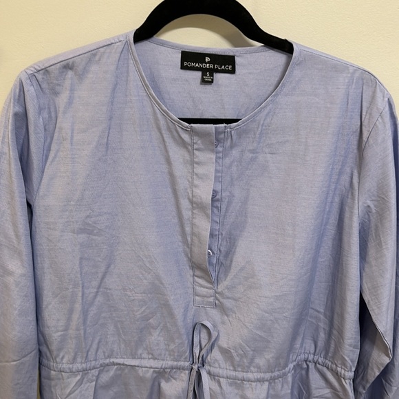 Tuckernuck Pomander Place Lucy Dress in Chambray NEW WITHOUT TAG - Picture 3 of 8